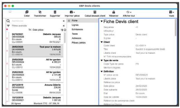 Ajouter Un Article Dans Un Document De Vente Dans Ebp Devis