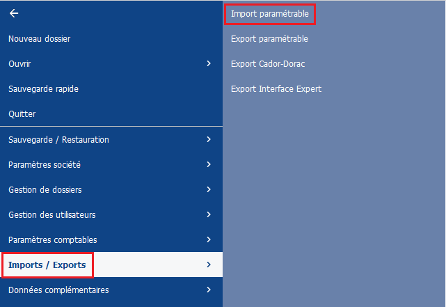 IMPORTER UN TABLEAU EXCEL SUR EBP visual data 4