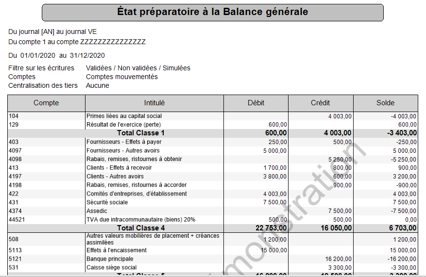 Qu'est-ce que la balance auxiliaire en comptabilité ?