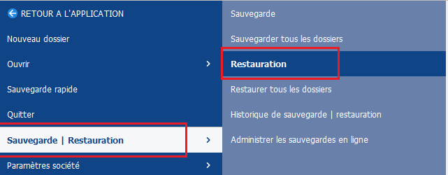 Erreur lors de la restauration de sauvegarde dans vos solutions ...