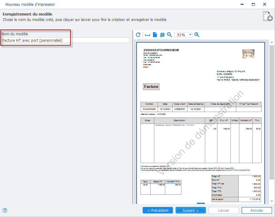 Paramétrer Un Modèle D'impression De Facture Dans EBP Bâtiment (V21 Et ...